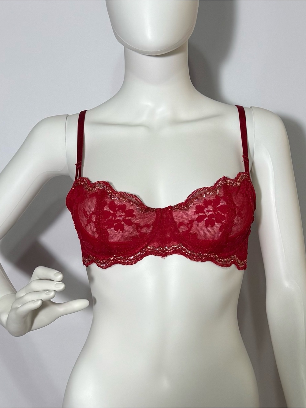 NWOT Victoria's Secret Angel Push-up burgundy | 36B